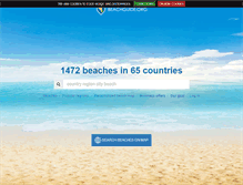 Tablet Screenshot of beachguide.org